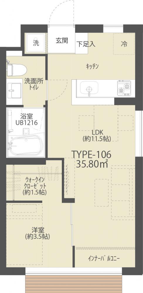 Casa Cielomareの間取り写真