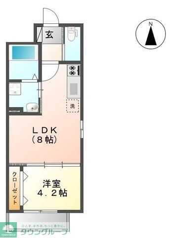 仙台市地下鉄東西線 宮城野通駅 徒歩7分 5階建 築13年の間取り写真