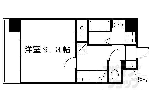 SEEDin京都堀川の間取り写真