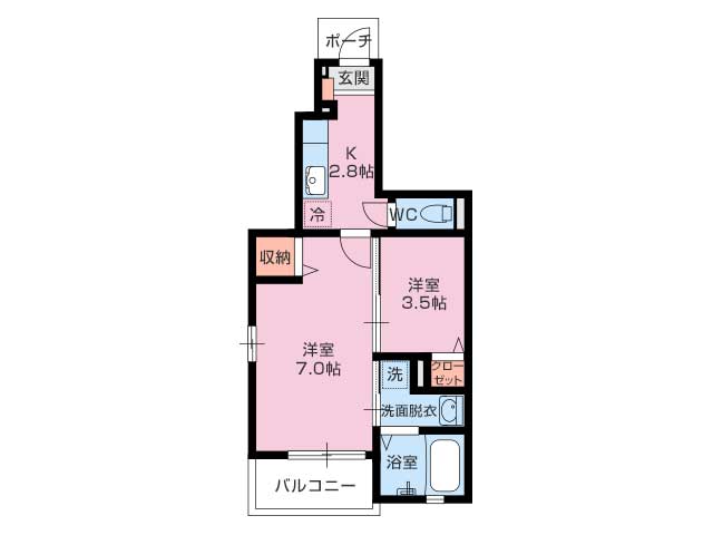 ウィスタリアの間取り