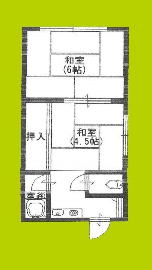 カトレアマンションの間取り