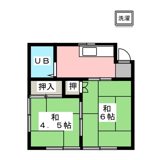 サマーハイツの間取り