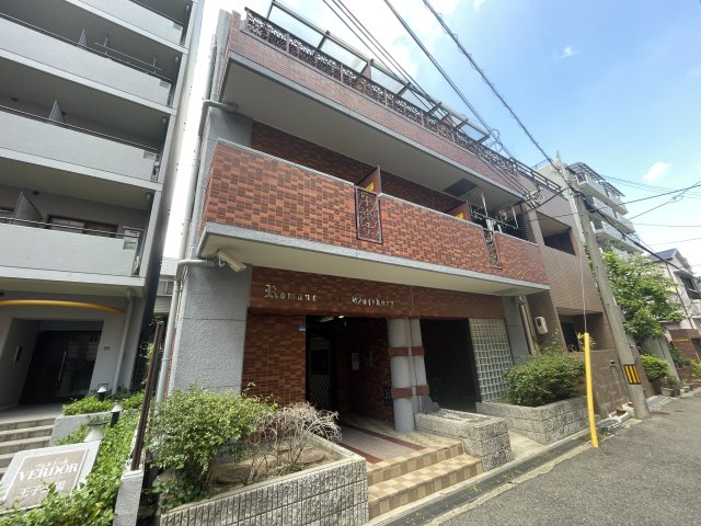 神戸市灘区福住通のマンションの建物外観