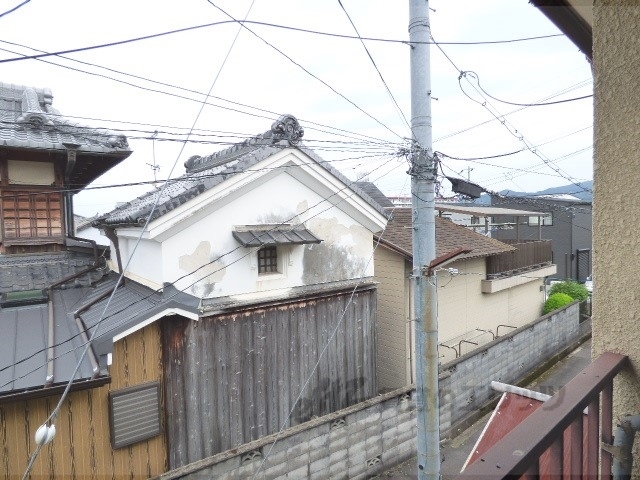 【向日市上植野町のアパートの眺望】