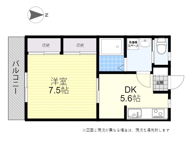 フォレストＢ／ｂの間取り