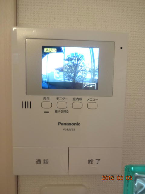 セキュリティ　カラー録画付ＴＶ付インターフォン