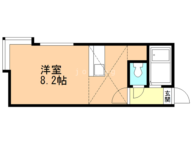 ＡＭＳ緑Ａ棟の間取り