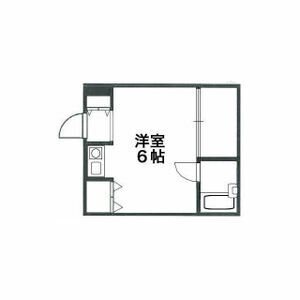 吹田市垂水町のマンションの間取り