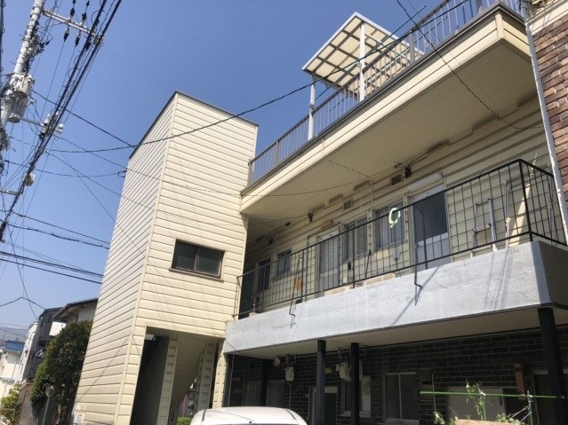広島市中区吉島東のマンションの建物外観