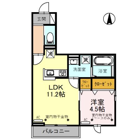 D-residence藤江IIの間取り写真