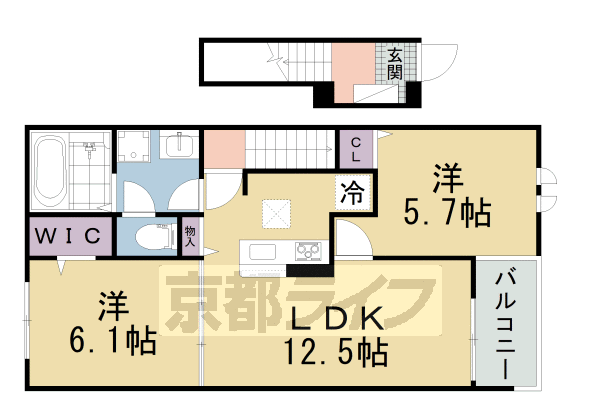 グリーンハイツ加茂IIの間取り