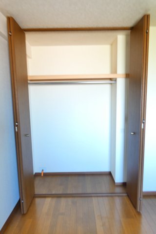 収納　便利なクローゼットタイプです。