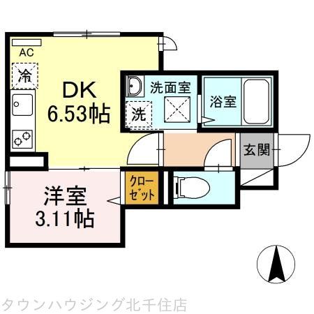 コージーコート shinの間取り