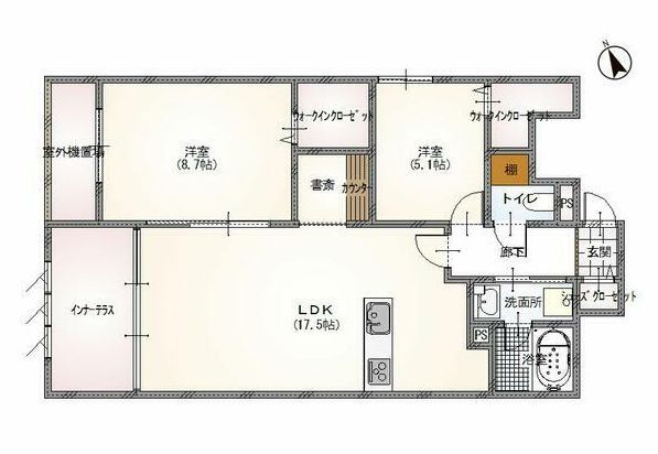 【グランディールＡ＆Ｎ出町柳の間取り】