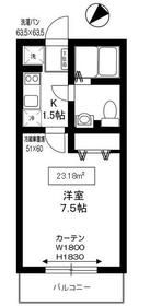 アズーロ松陰神社の間取り