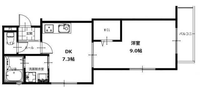 ラフィール西明石の間取り