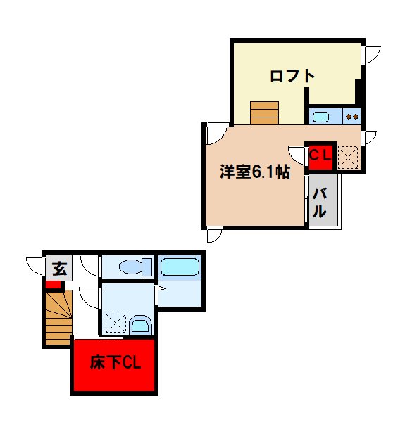 CB鳥栖ブランシェの間取り