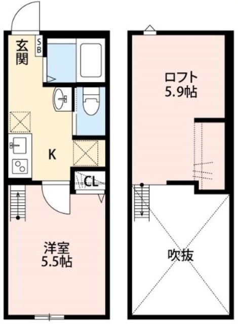 プレミアハイツ六町の間取り