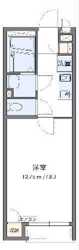 レオネクストアズールぐみのき４の間取り