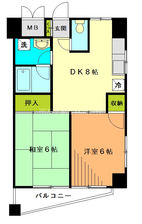 ヴァリー等々力の間取り