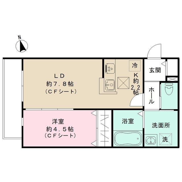 中野区中野のマンションの間取り