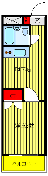 ロアール新大塚の間取り