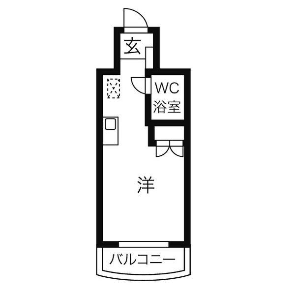 尾張旭市三郷町中井田のマンションの間取り