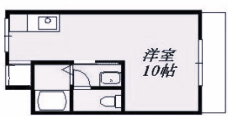 神戸市垂水区塩屋町のマンションの間取り