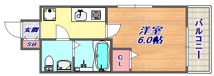 アクロス神戸住吉ステーションフロントの間取り