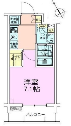 門前仲町レジデンス参番館の間取り