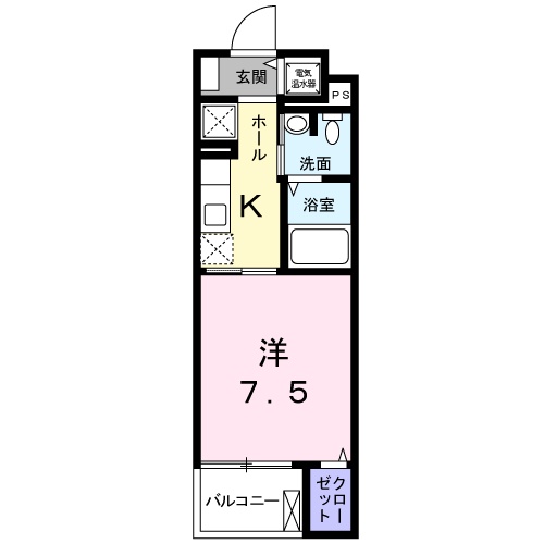 Ｋ－IIの間取り