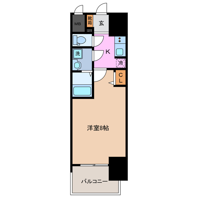 S-RESIDENCE四日市元町の間取り