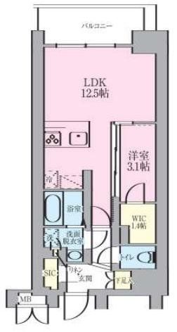 ルネサンスコート錦糸町IIの間取り