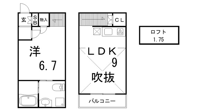 ラヴィータ離宮の間取り