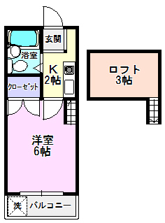 アルシャイン岡崎IIの間取り