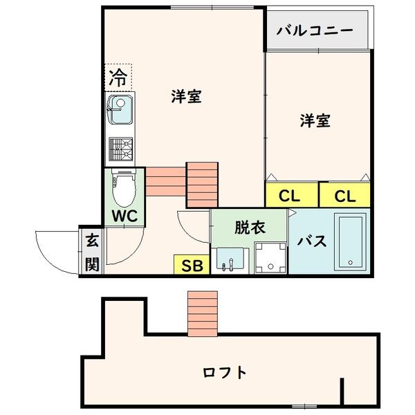 グランヴィスタ原町の間取り