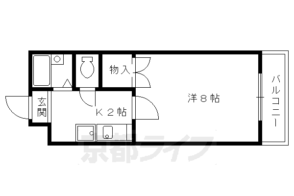 サンシャイン２９５の間取り