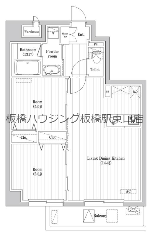 アーバンパーク志村坂上の間取り