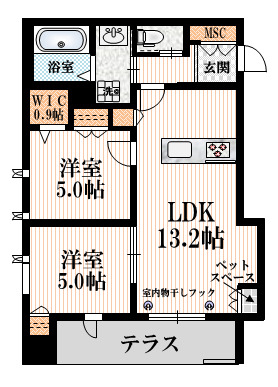 ＰＲＯＴＥＧＯ　ＴＯＫＹＯ　ＥＡＳＴの間取り