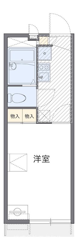 【府中市白糸台のマンションの間取り】