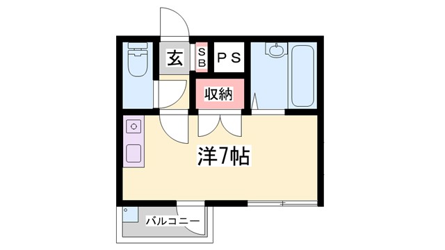 ラシャンス山野井の間取り