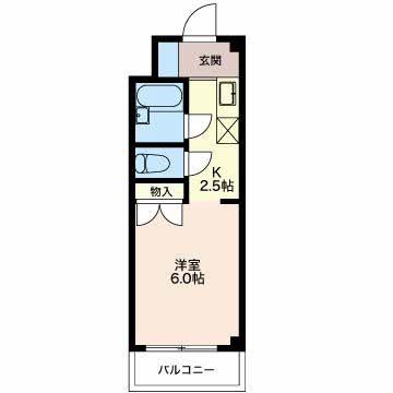 鈴鹿市江島町のマンションの間取り