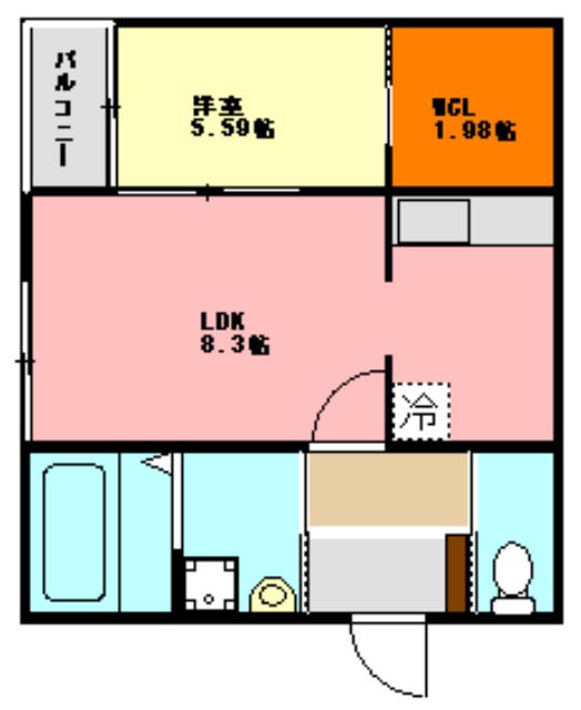 ウェルフォアシアンの間取り