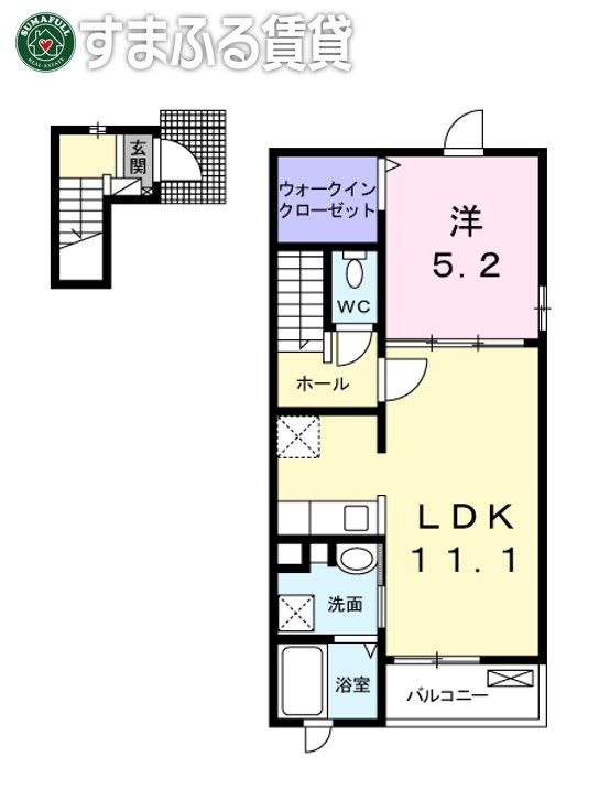 ベル　セゾンIの間取り