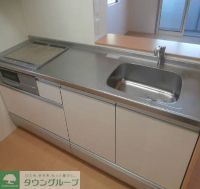 【横浜市都筑区池辺町のアパートのキッチン】