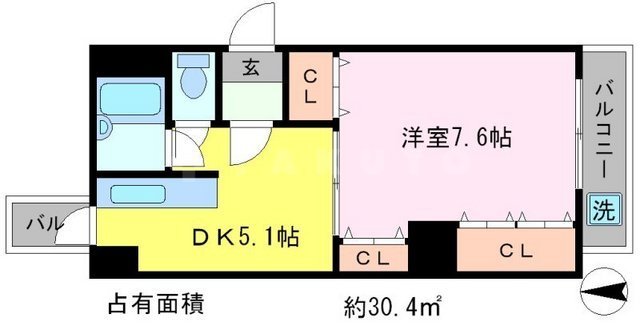 ファーストコート東山三条の間取り