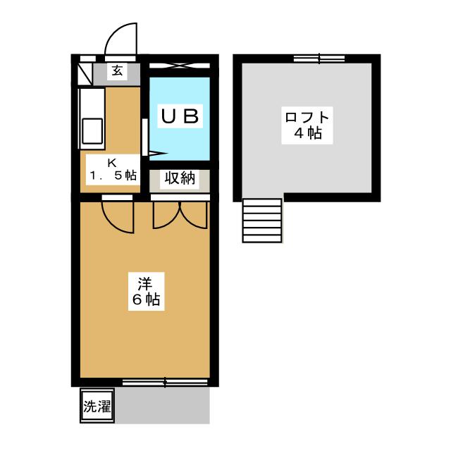 メゾン鎌ヶ谷Ａ棟の間取り