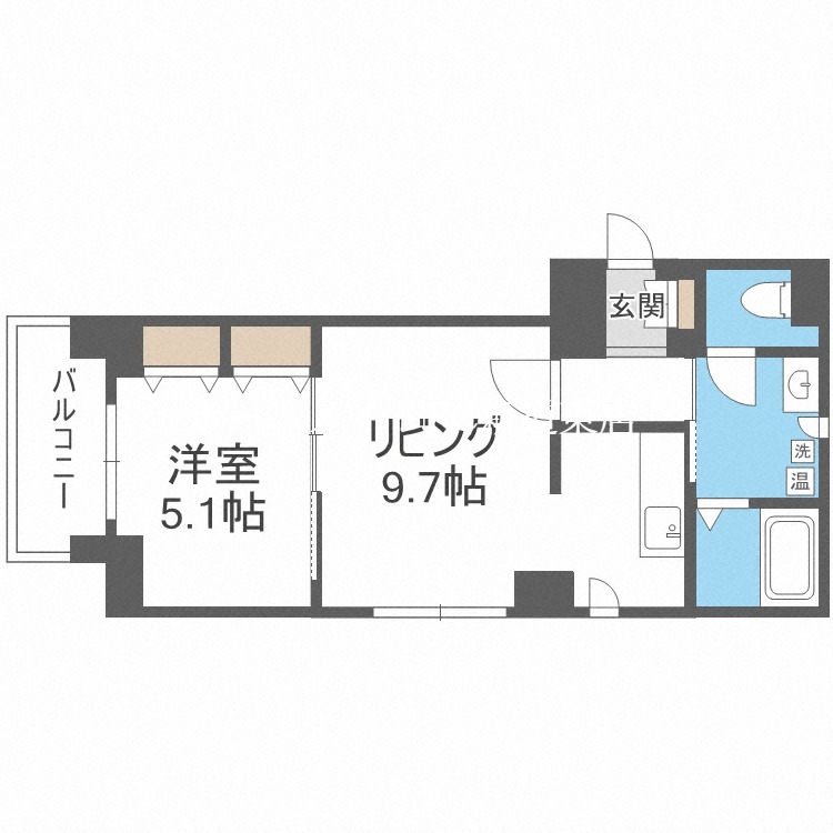 サングリーン東豊の間取り