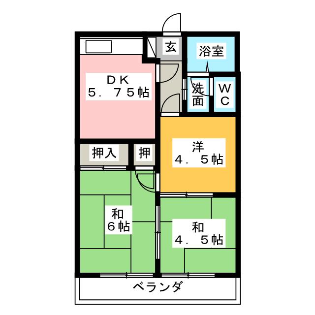 エクセルミキの間取り