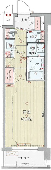 ベラジオ京都一乗寺IIの間取り